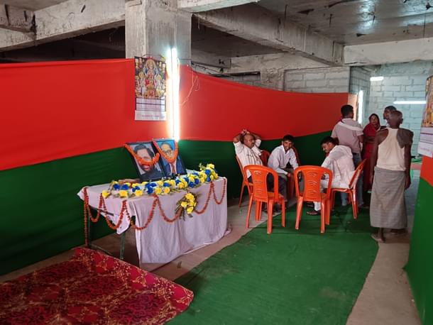 Inside one of the election offices of JLP(RV)